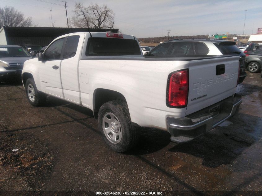 2021 CHEVROLET COLORADO 2WD WORK TRUCK 1GCHSBEA9M1205116