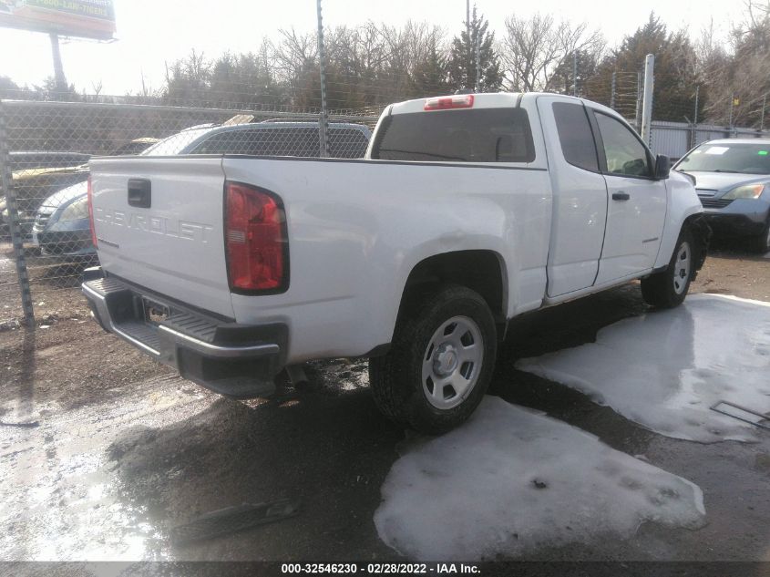 2021 CHEVROLET COLORADO 2WD WORK TRUCK 1GCHSBEA9M1205116