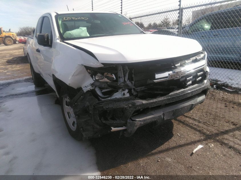 2021 CHEVROLET COLORADO 2WD WORK TRUCK 1GCHSBEA9M1205116