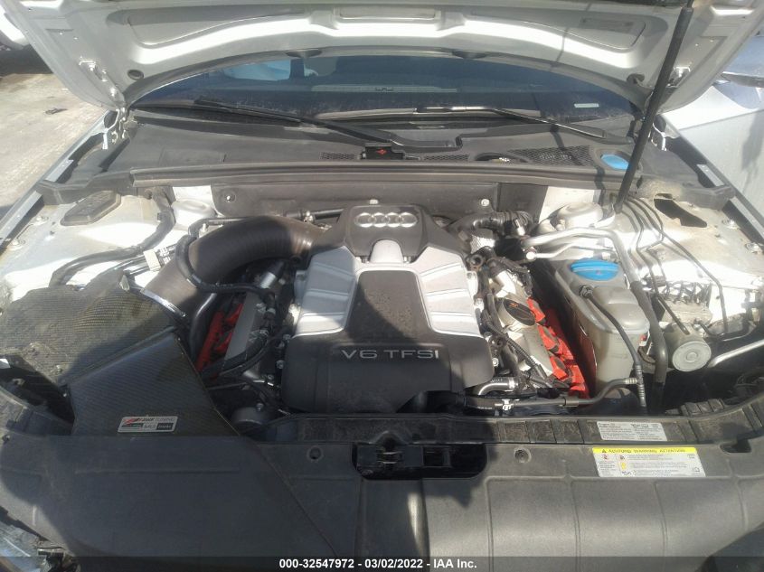 2013 AUDI S4 PREMIUM PLUS WAUBGAFL2DA168716