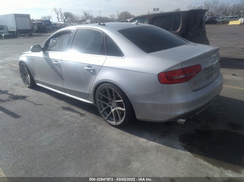 2013 AUDI S4 PREMIUM PLUS WAUBGAFL2DA168716