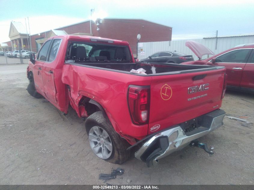 2020 GMC SIERRA 1500 SLE 1GTR8BED4LZ217834