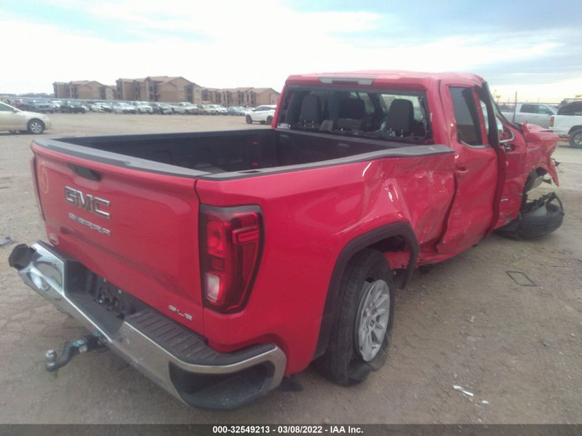 2020 GMC SIERRA 1500 SLE 1GTR8BED4LZ217834