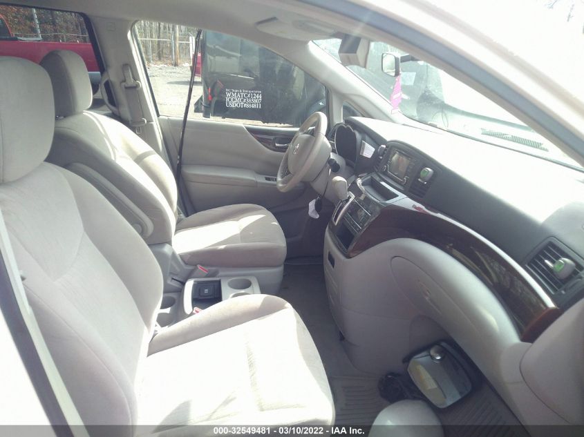 2017 NISSAN QUEST SV JN8AE2KP0H9169653