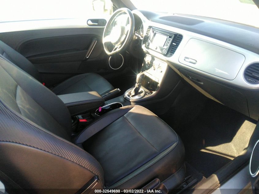2014 VOLKSWAGEN BEETLE CONVERTIBLE 1.8T W/SOUND/NAV 3VW517AT7EM816094