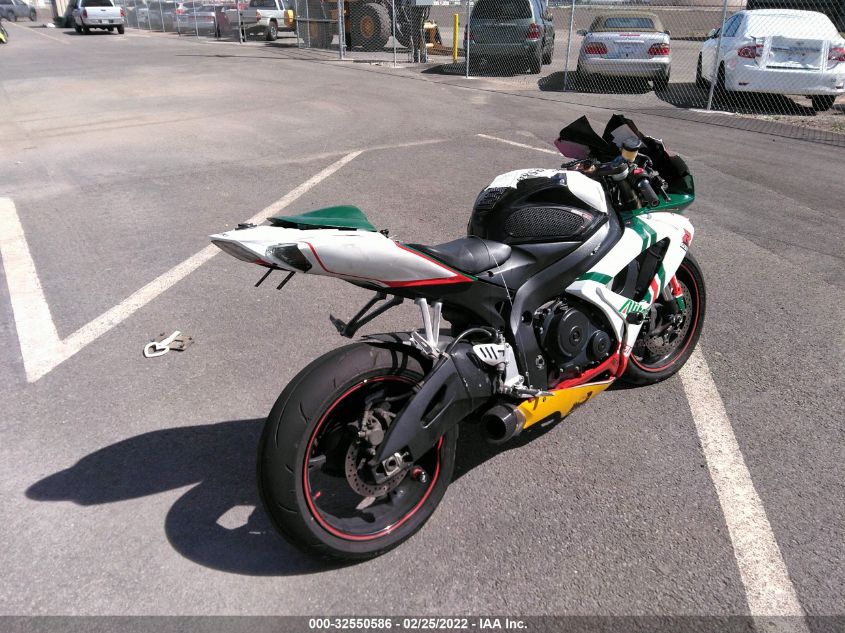 2007 SUZUKI GSX-R600 JS1GN7DA972103292