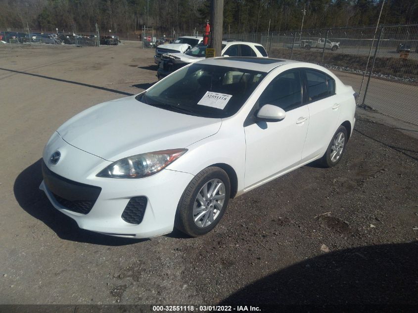 2013 MAZDA MAZDA3 I GRAND TOURING JM1BL1W77D1727503