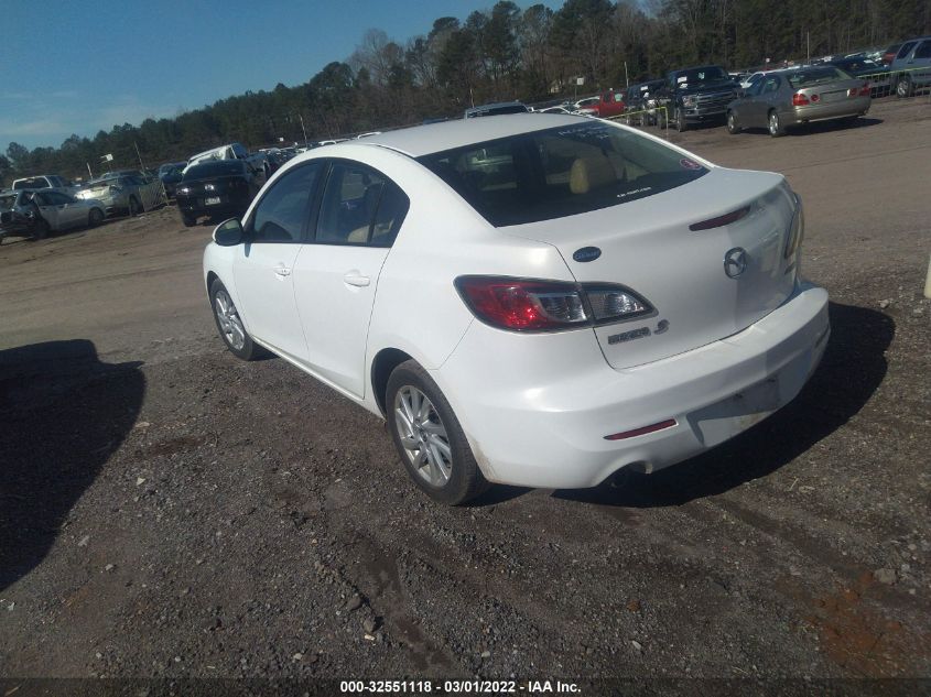 2013 MAZDA MAZDA3 I GRAND TOURING JM1BL1W77D1727503