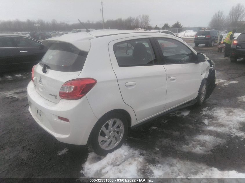 2018 MITSUBISHI MIRAGE SE ML32A4HJ4JH007470