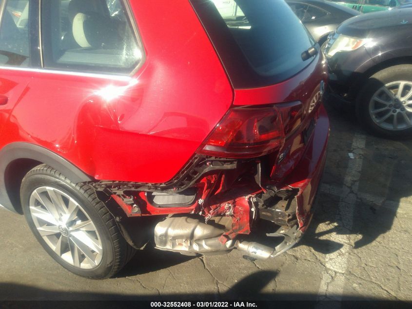 2017 VOLKSWAGEN GOLF ALLTRACK S/SE/SEL 3VWH17AU8HM526876