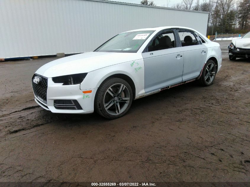 2018 AUDI A4 PREMIUM PLUS WAUENAF4XJA032079