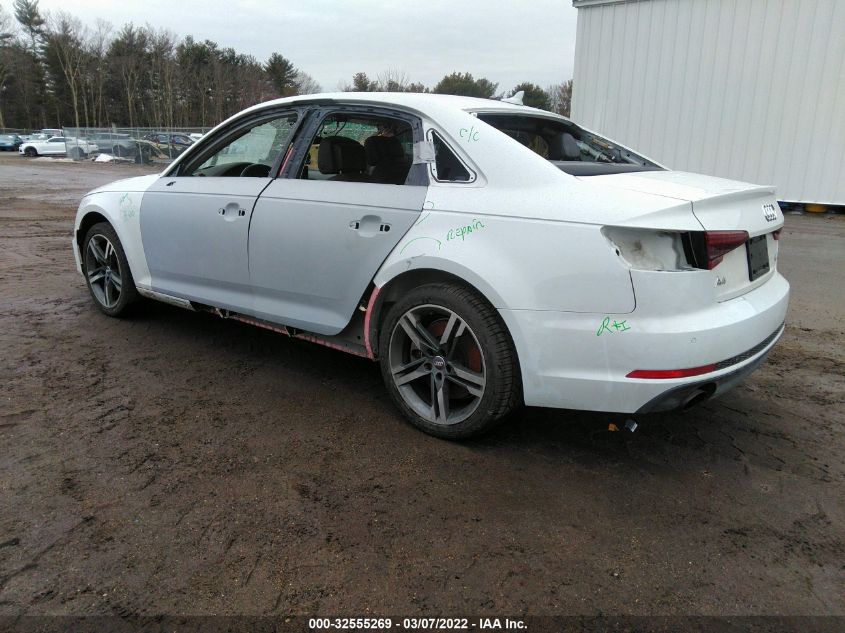 2018 AUDI A4 PREMIUM PLUS WAUENAF4XJA032079