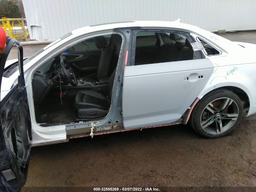 2018 AUDI A4 PREMIUM PLUS WAUENAF4XJA032079