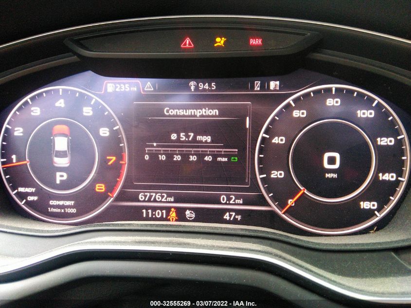 2018 AUDI A4 PREMIUM PLUS WAUENAF4XJA032079