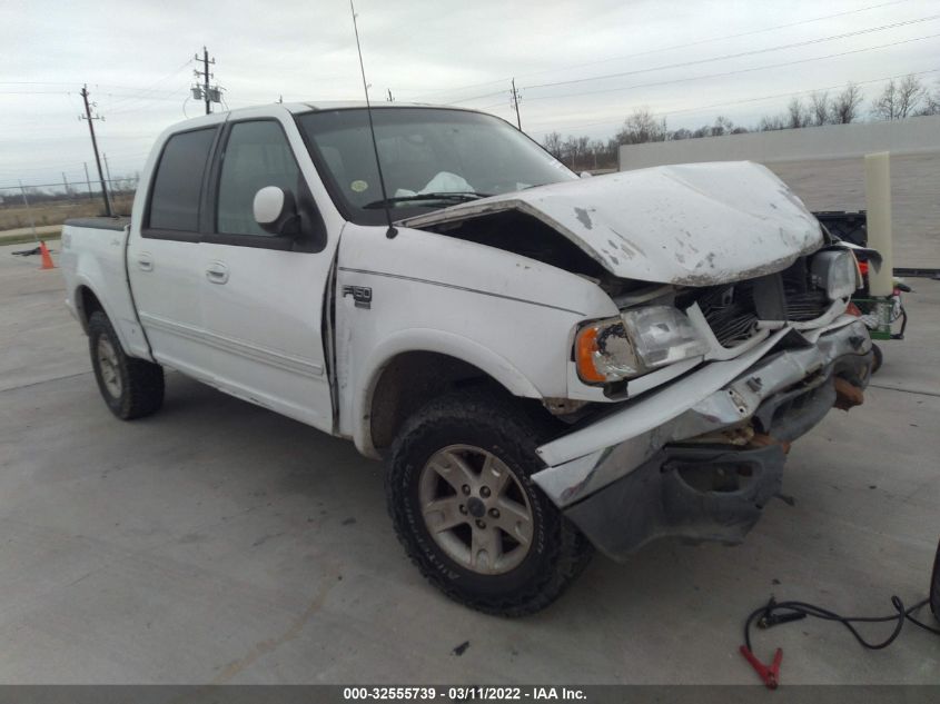 Lot #2539233245 2002 FORD F-150 XLT/LARIAT/KING RANCH salvage car