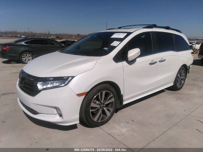 2022 HONDA ODYSSEY TOURING 5FNRL6H80NB024867