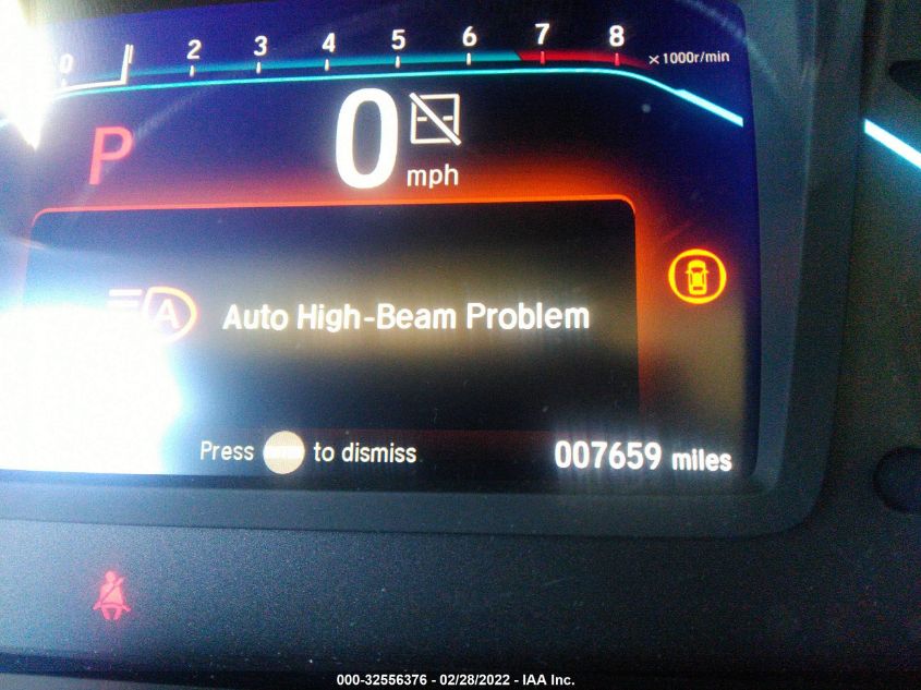 2022 HONDA ODYSSEY TOURING 5FNRL6H80NB024867
