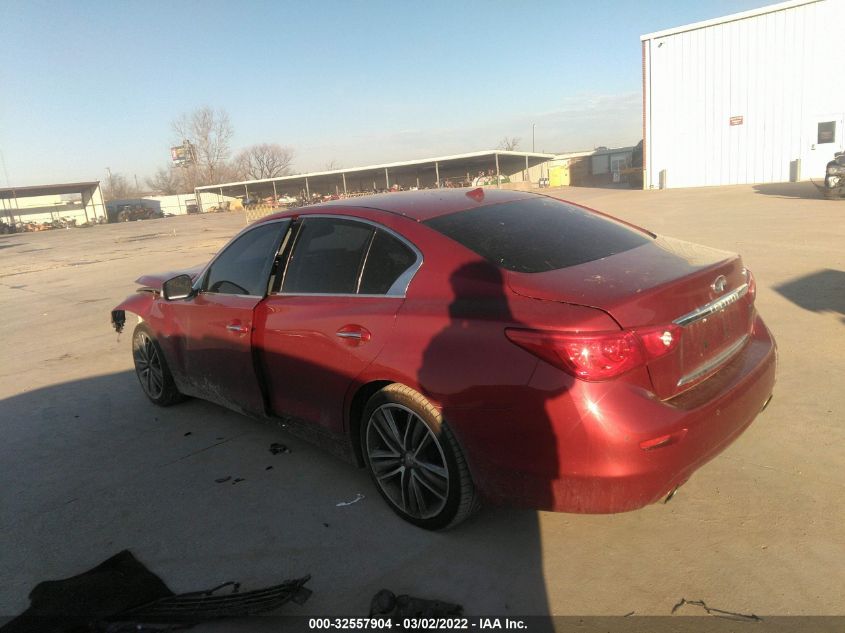 2014 INFINITI Q50 PREMIUM JN1BV7AP7EM678584