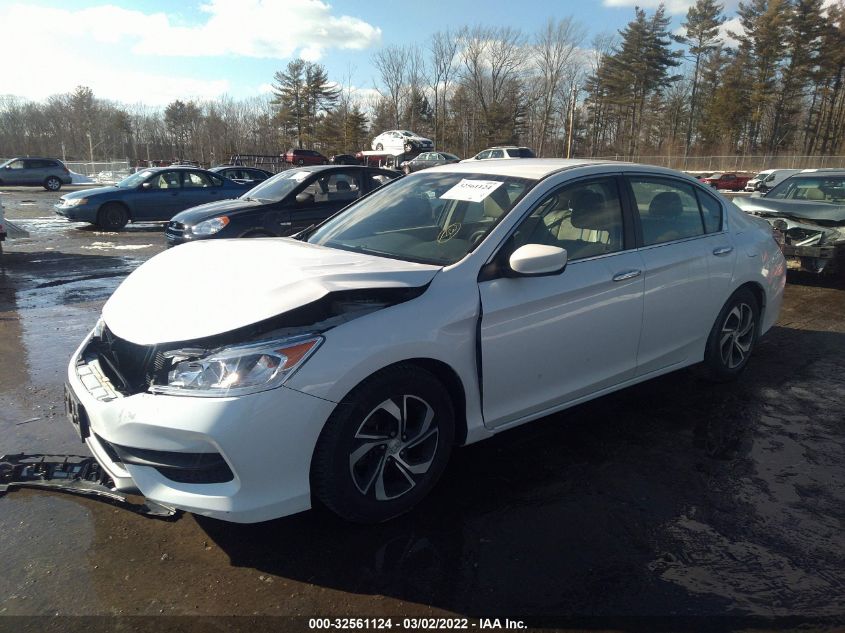 2017 HONDA ACCORD SEDAN LX 1HGCR2F34HA165900