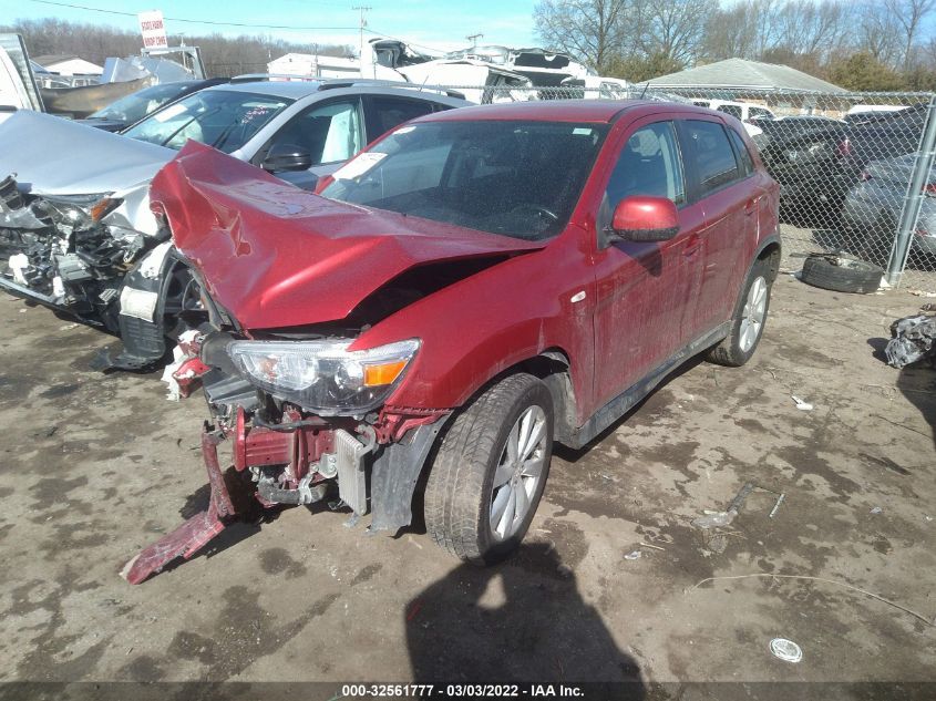 2014 MITSUBISHI OUTLANDER SPORT ES 4A4AP3AU6EE025538