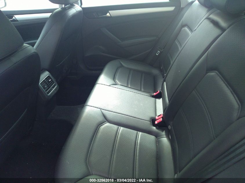 2013 VOLKSWAGEN PASSAT TDI SE W/SUNROOF & NAV 1VWBN7A3XDC049493