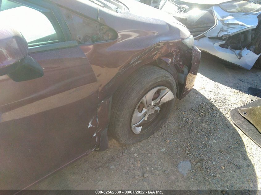 2013 HONDA CIVIC SDN LX 19XFB2F51DE225396