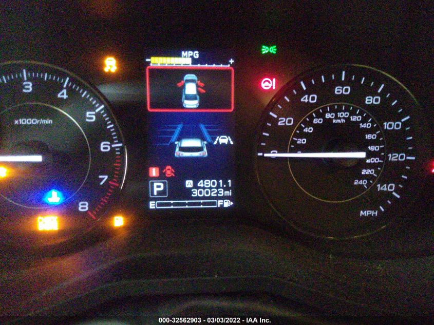 2019 SUBARU IMPREZA 4S3GKAB67K3609927