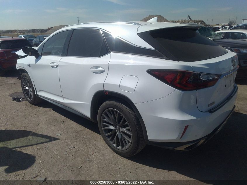 2017 LEXUS RX RX 350 2T2ZZMCA4HC080022
