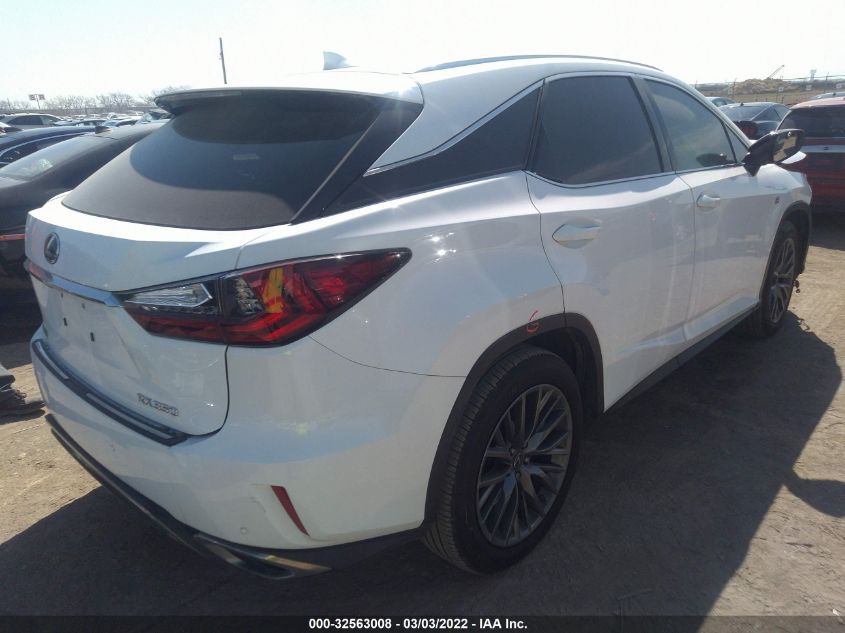 2017 LEXUS RX RX 350 2T2ZZMCA4HC080022