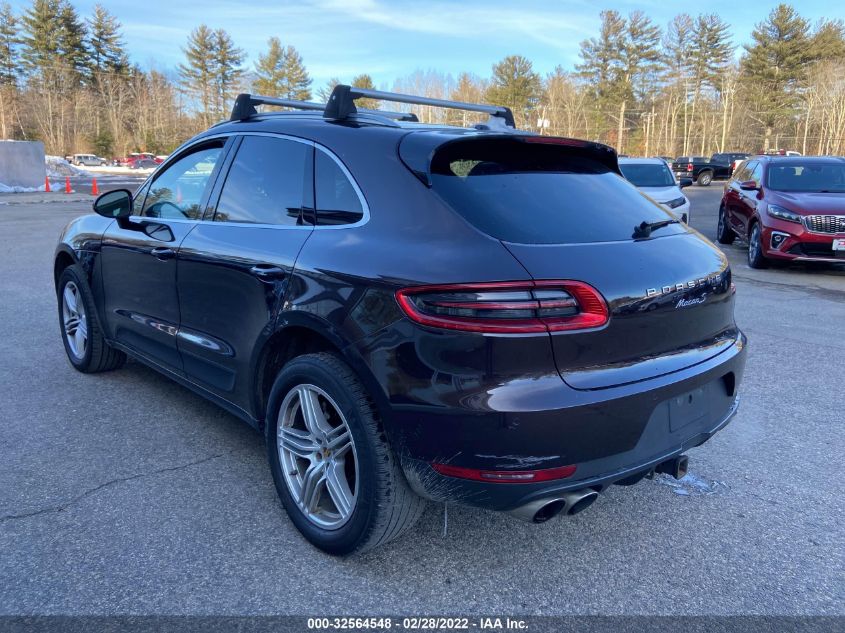 2015 PORSCHE MACAN S WP1AB2A58FLB43515