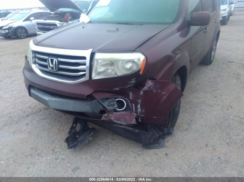 2013 HONDA PILOT EX-L 5FNYF4H74DB053690