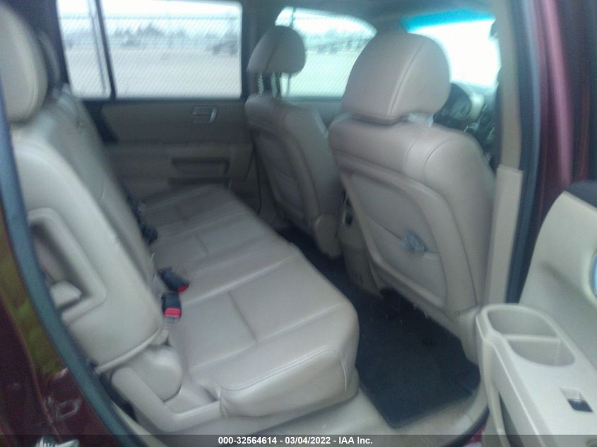 2013 HONDA PILOT EX-L 5FNYF4H74DB053690