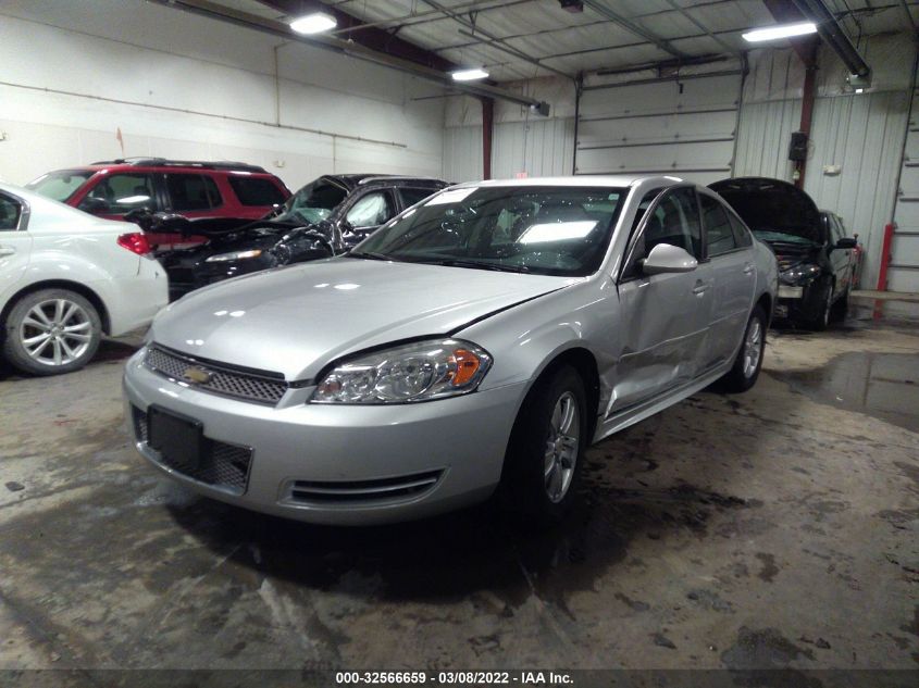 2014 CHEVROLET IMPALA LIMITED LS 2G1WA5E30E1125625