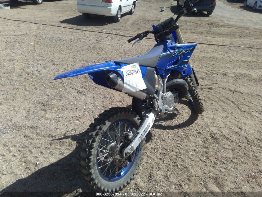 2021 YAMAHA YZ250 X JYACG38C8MA010070