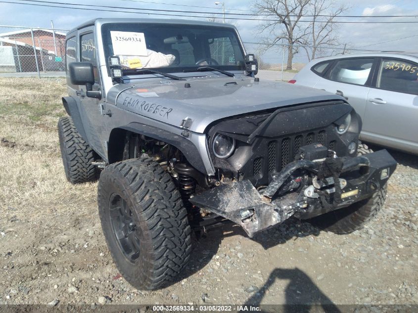 2014 JEEP WRANGLER SPORT 1C4AJWAG3EL126715