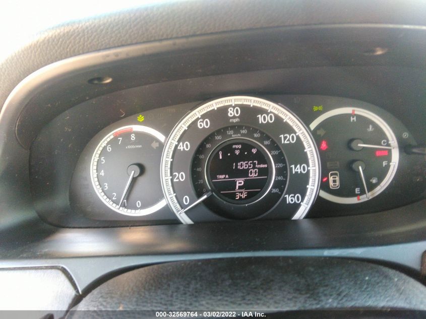 2013 HONDA ACCORD SDN EX 1HGCR2F72DA091003