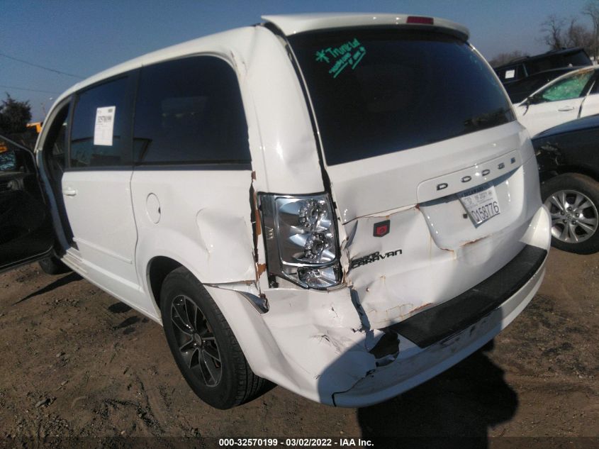 2017 DODGE GRAND CARAVAN SE PLUS 2C4RDGBG7HR655580