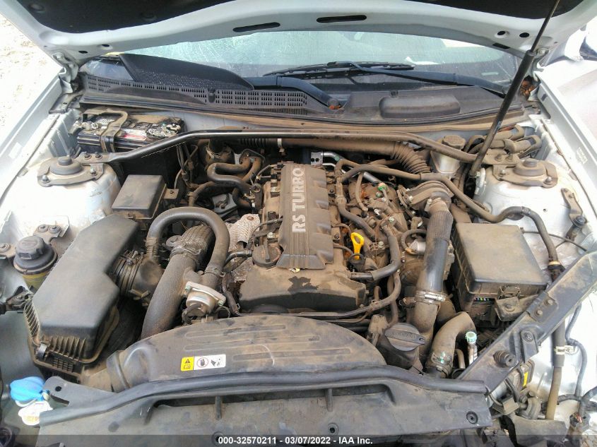 2014 HYUNDAI GENESIS COUPE 2.0T KMHHT6KD3EU118004