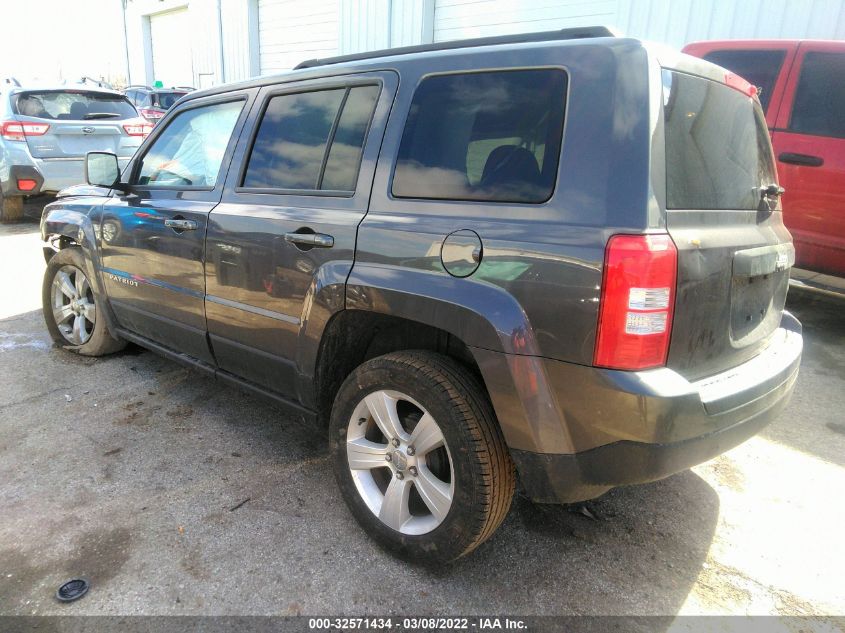 2016 JEEP PATRIOT LATITUDE 1C4NJPFB1GD583606