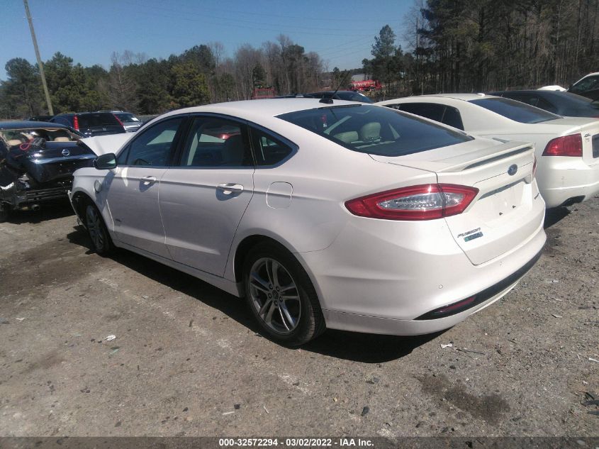 2015 FORD FUSION ENERGI TITANIUM 3FA6P0SU1FR219781