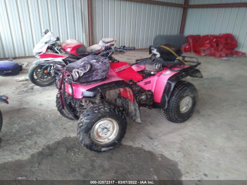 2000 HONDA TRX300 478TE1401YA101478