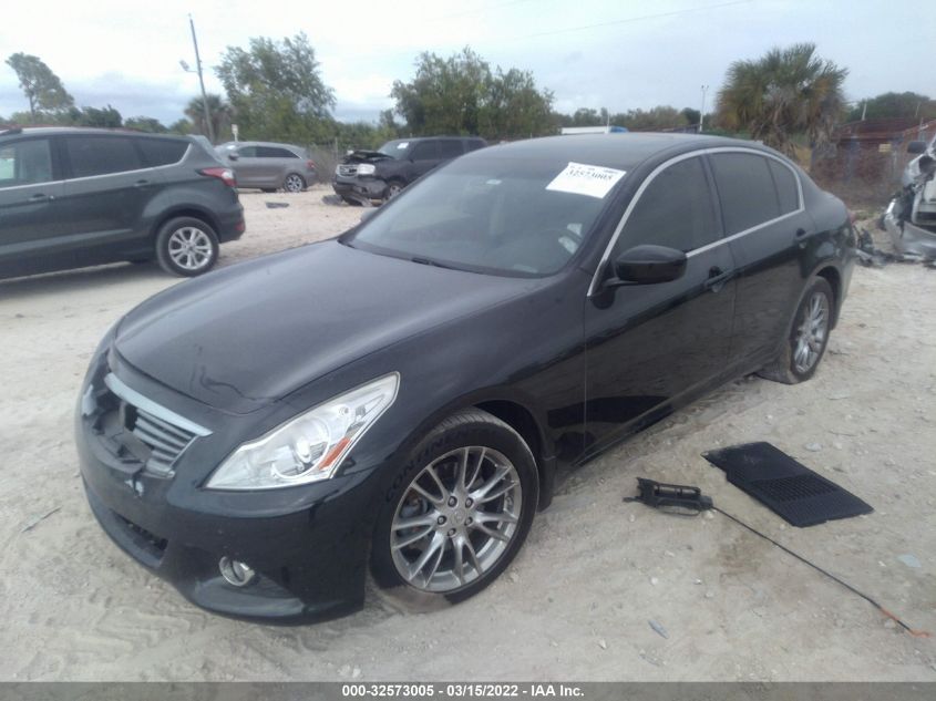 2013 INFINITI G37 SEDAN X JN1CV6AR5DM757041