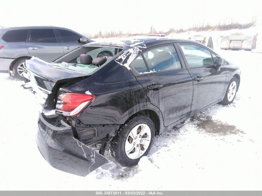 2013 HONDA CIVIC SDN LX 2HGFB2F57DH592762