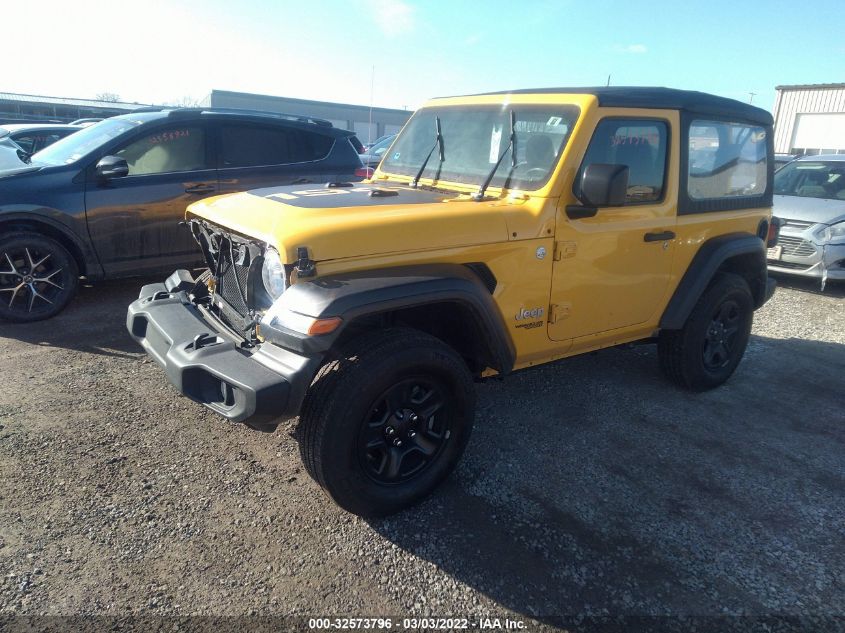 2019 JEEP WRANGLER SPORT 1C4GJXAG5KW501062