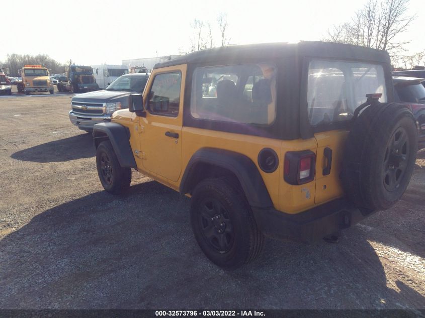 2019 JEEP WRANGLER SPORT 1C4GJXAG5KW501062
