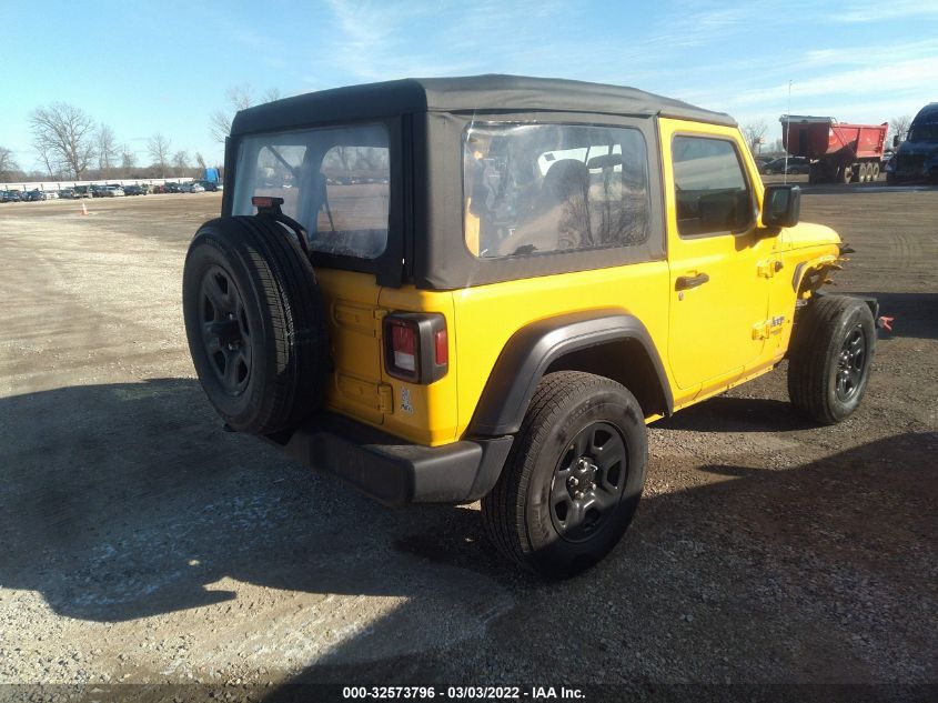 2019 JEEP WRANGLER SPORT 1C4GJXAG5KW501062