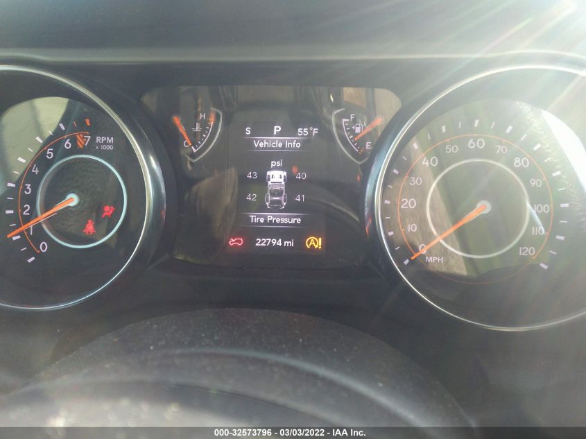 2019 JEEP WRANGLER SPORT 1C4GJXAG5KW501062