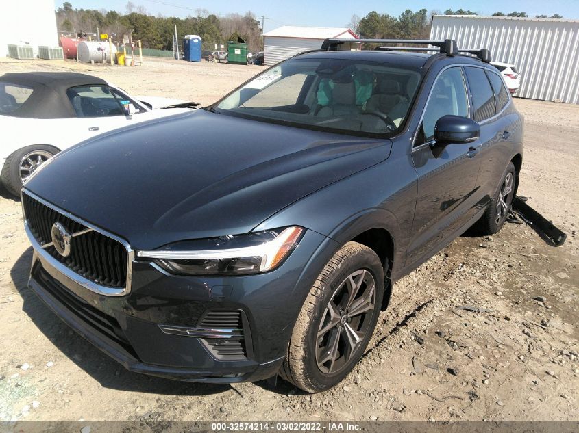 2022 VOLVO XC60 MOMENTUM YV4L12RK7N1940305