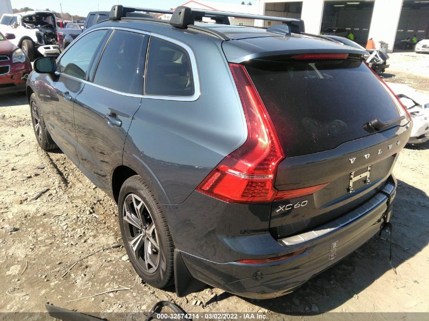 2022 VOLVO XC60 MOMENTUM YV4L12RK7N1940305