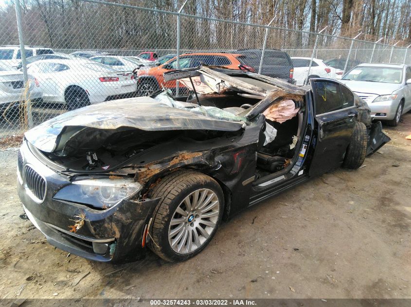 2014 BMW 7 SERIES 750I XDRIVE WBAYB6C51ED224222
